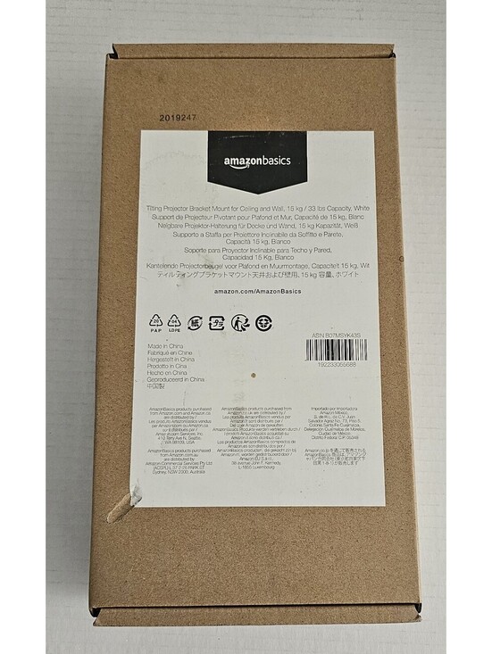 Other - Amazon Basics Tilting Projector Bracket Mount for Ceiling and Wall 15 kg / 33lb